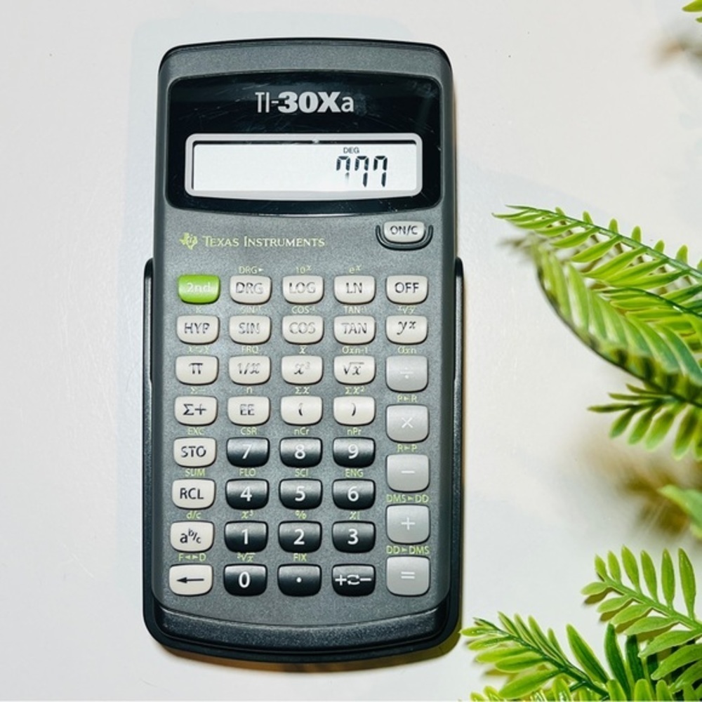 TI-30Xa Texas Instruments Calculator - Picture 6 of 7